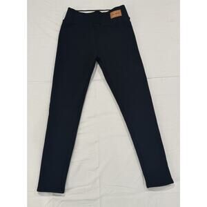 Winter leggings for women - Size M - Black - Cotton